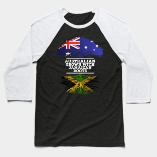 Australian Grown With Jamaican Roots - Gift for Jamaican With Roots From Jamaica Baseball T-Shirt